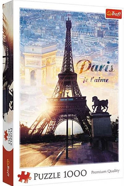Пазл Париж на світанку 1000 елементів Trefl