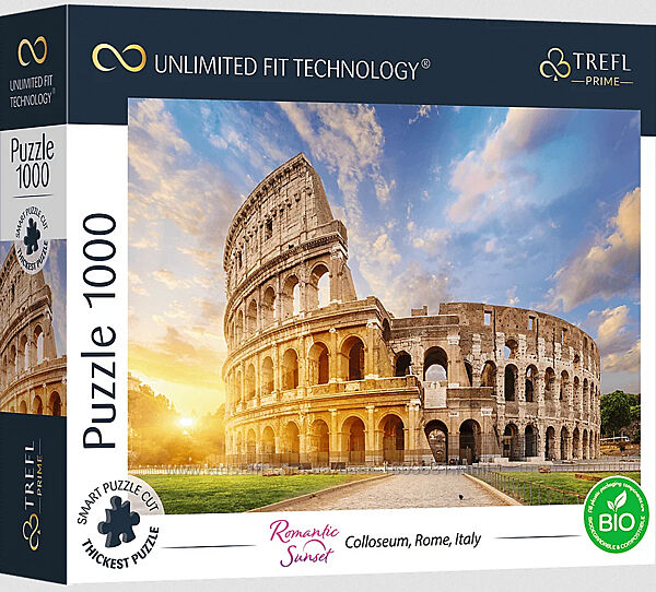 Пазл Безмежна колекція Колізей, Рим, Італія 1000 елементів Trefl
