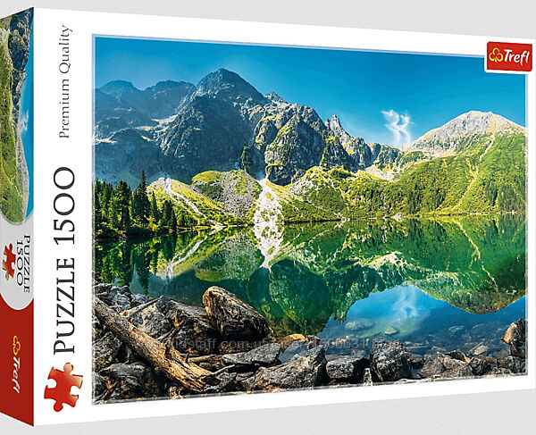 Пазл Озеро Морське око, Польща 1500 елементів Trefl