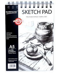 Альбом Worison Sketch Pad 24 аркуші 160г/м формат А5