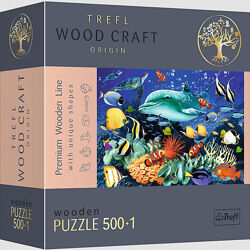 Пазли фігурні з дерева Морське життя 500  1 елементів Trefl