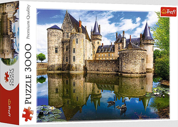 Пазл Замок в Сюлі-сюр-Луар / Франція 3000 елементів Trefl