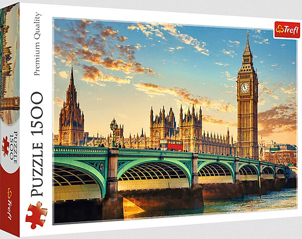Пазл Лондон Велика Британія 1500 елементів Trefl