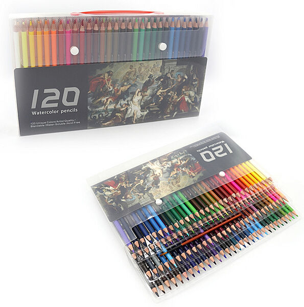 Набір акварельних олівців 120 кольорів Watercolor Josef Otten