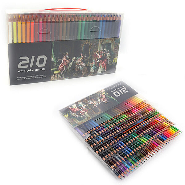 Набір акварельних олівців 210 кольорів Watercolor Josef Otten