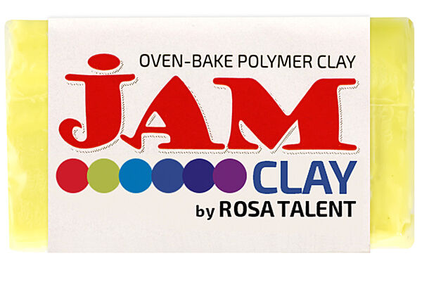 Полімерна глина Пластика Jam Clay Лимон 20г