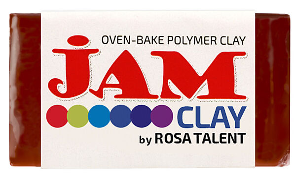 Полімерна глина Пластика Jam Clay Темний шоколад 20г