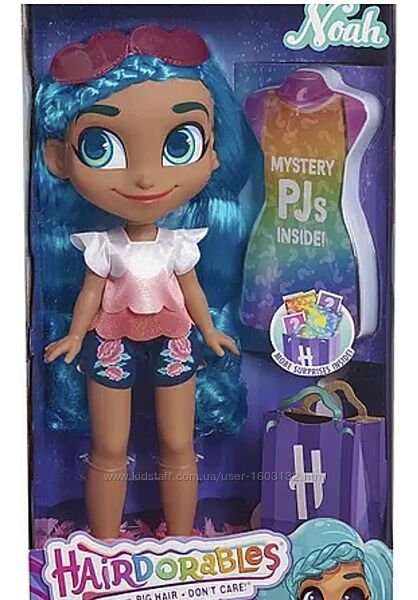 Большая Кукла Хэрдораблс Ноа 46 см Hairdorables Mystery Fashion Doll Noah