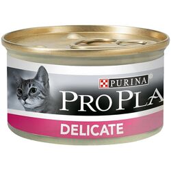Pro Plan Delicate паштет с индейкой для кошек с чувствит пищеварением, 85г