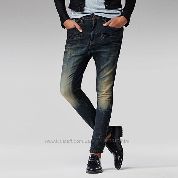 Стильные джинсы g-star raw davin loose tapered wmn оригинал