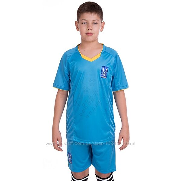 Футбольная форма детская Украина рост 120 см 155 см 158 см