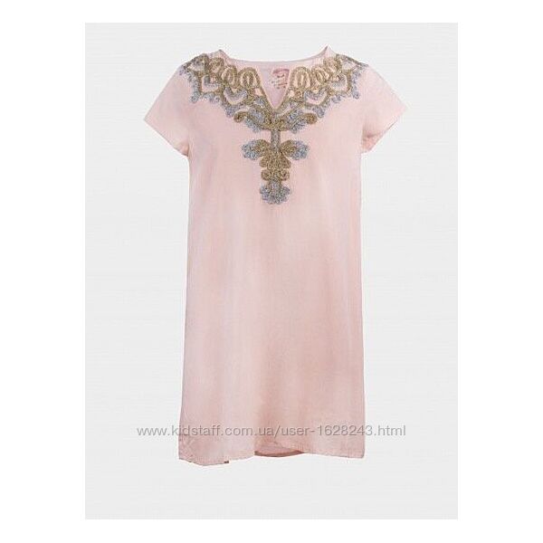 Плаття сукня платье рожево-персикового кольору Billieblush, 138см