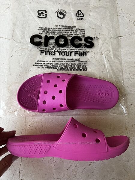 Шльопанці classic Crocs slide, J3, оригінал