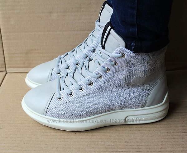 черевики ecco soft 3 221513 оригінал натуральна шкіра, текстиль р.36 , 38