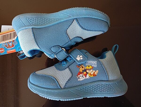 Кросівки nickelodeon paw patrol оригінал нові р.25,26,27,28,29,30