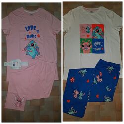 Яркая пижама котон, комплект Disney Стич, Stitch 7-14 лет