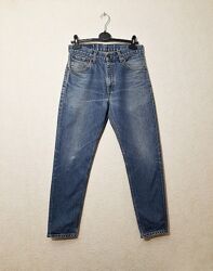 Levis оригінал джинси сині чоловічі зима демісезон щільний котон завужені