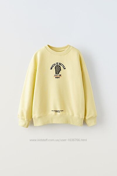 Світшот кофта толстовка Zara 