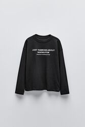 Лонгслів кофта реглан Zara 