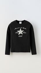 Реглан кофта лонгслів Zara 