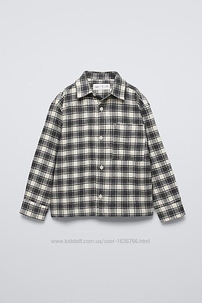 Фланелева сорочка Zara