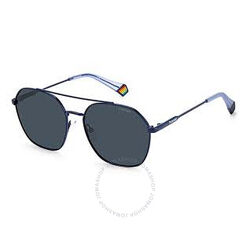 Сонцезахисні окуляри Polaroid Core Blue Pilot unisex PLD 6172/s opsp/c3 57
