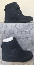 Зимние ботинки ECCO Crepetray Girl р32 ст21,5 т. синий для девочки