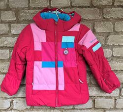 Зимняя яркая теплая куртка на девочку Obermeyer Обермеер Размер 6Т