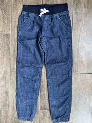 Утепленные джинсы  с хлопковой подкладкой H&M Размер 6-7, 7-8, 8-9 лет