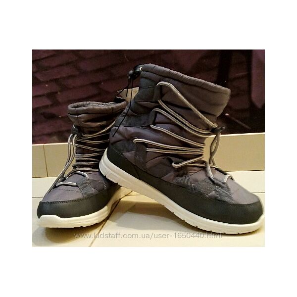 Ботинки на шнуровке с подкладкой из искусственного мехаRue 21 24,5 см