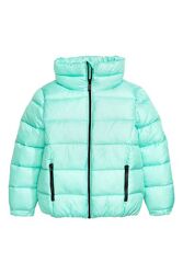 Короткая Утепленная стеганая деми  куртка на девочку H&M Размер 8-9 лет