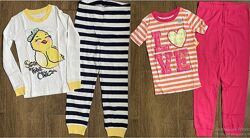 Хлопковые Удобные детские пижамы на девочку Children Place 5 лет