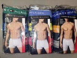 Комплект хлопковых боксеров  размер S М XL  Tommy Hilfiger с оф, сайта