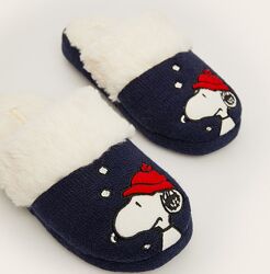 Домашние тапочки Women&acutesecret Размер 40-41около 26-26,5 см Snoopy Undercut