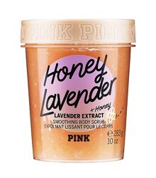  Скраб для тела Victorias Secret Pink Honey Lavender мед лаванда
