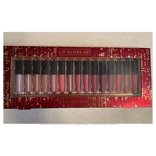 Подарочный набор из 15 блесков для губ созданный для Macys США