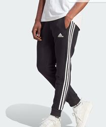 Теплые флисовые брюки Adidas Размер М XL Essentials Fleece Tapered 