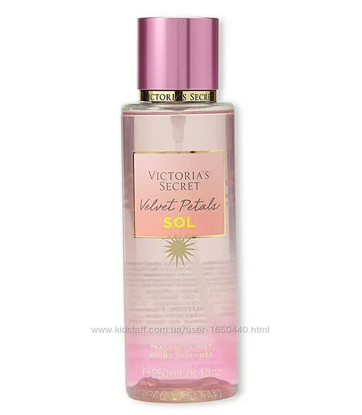 Victorias Secret Velvet Petals Sol Мист спрей  Виктория Сикрет  Оригинал