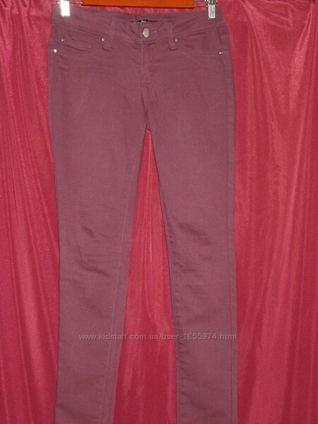 Джинси жіночі бордо Madoc jeans 42/44-S розмір-size