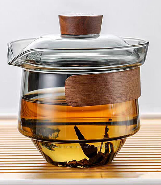 Гайвань стекло. 230 мл. Китайский чай.