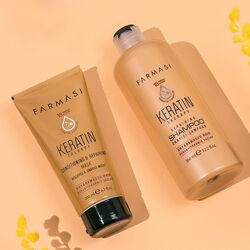Серія Keratin therapy шампунь та кондиціонер-маска