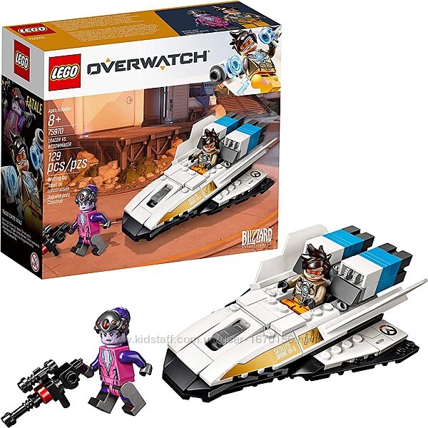 Lego Overwatch Трейсер проти Фатальної Вдови 75970