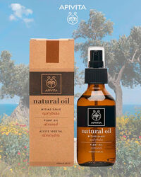Натуральное масло миндаля Apivita Aromatherapy Organic Almond Oil - 100мл 