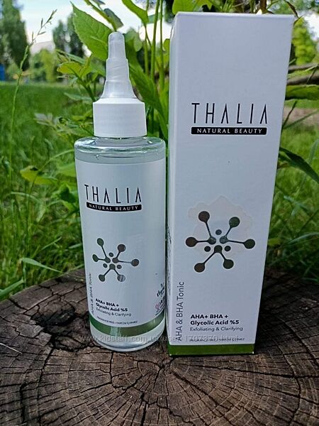 Активний тонік з кислотами для очищення шкіри обличчя THALIA Livesta Лівест