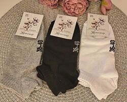 Жіночі бавовняні короткі шкарпетки женские хлопковые короткие носки 