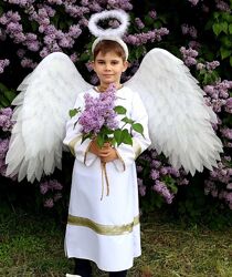 Костюм Ангела детский взрослый нимб рубашка крылья ПродажаПрокатИзготовлени