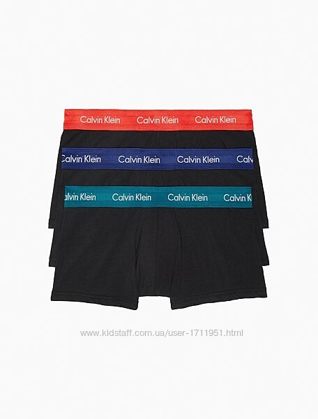 Набор трусов шортиков Calvin Klein trunk оригинал 