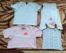 Фірмові якісні футболки дівчинці пакет р.134-140 