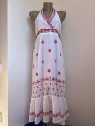 неймовірне котонове плаття сарафан з вишивкою MONSOON