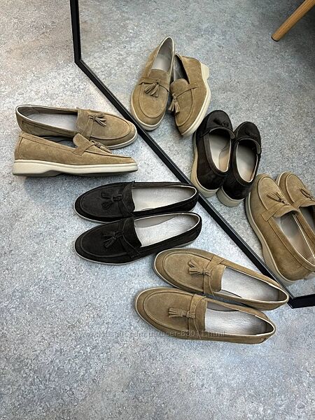 Зручні шкіряні лофери - від виробника